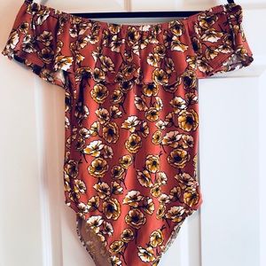 Off the Shoulder Bodysuit